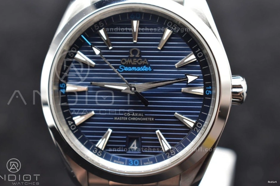 Bracelet Aqua SS Edition Dial Best VSF Terra Blue 1:1 150M SS On A8900 0701